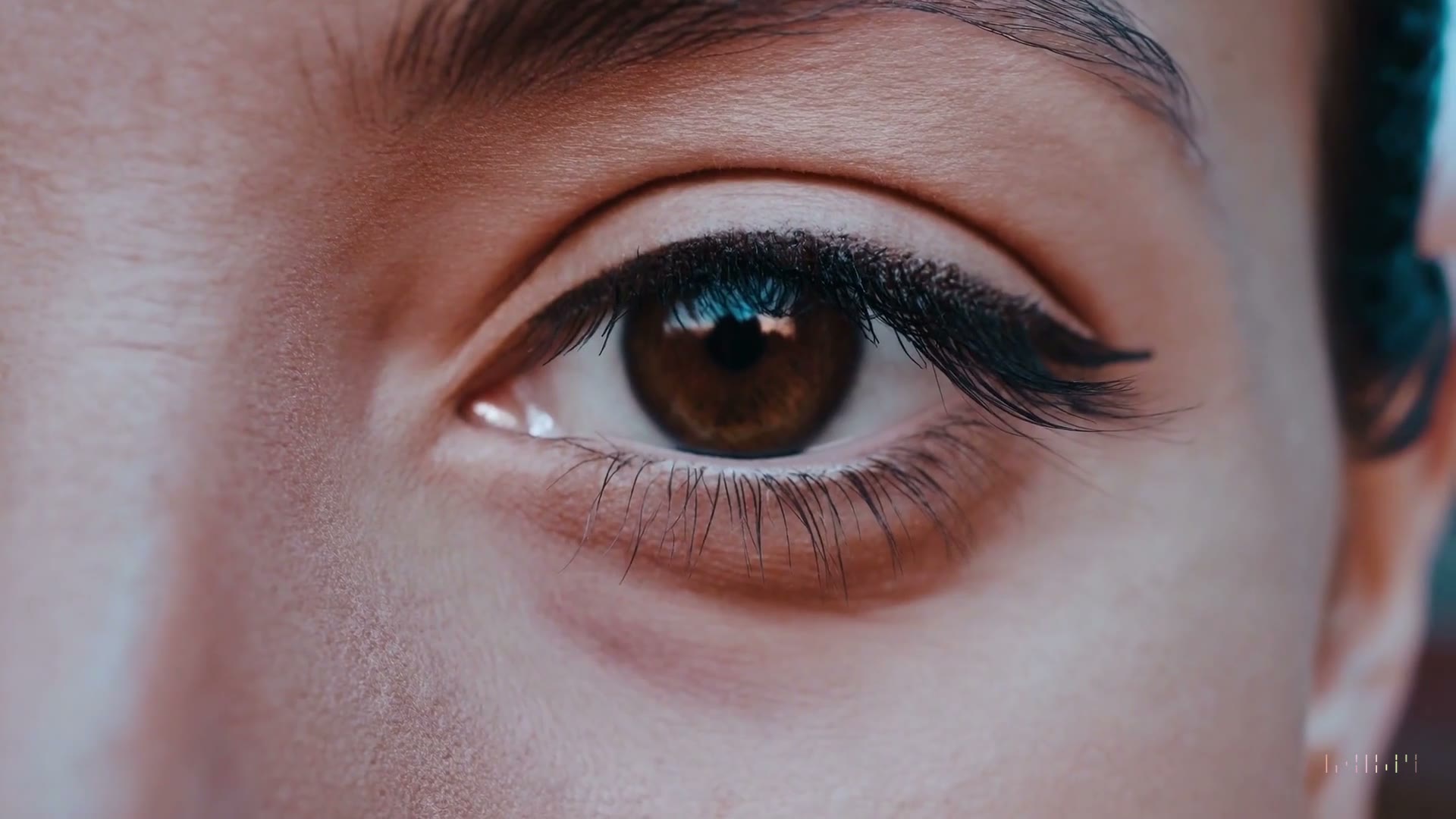 Closeup Of Womans Eye
